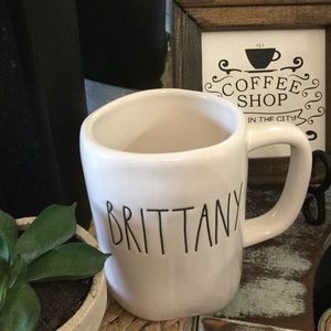 Rae Dunn BRITTANY Coffee Tea mug - Brand new